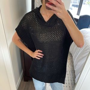 Black BCBGeneration Poncho